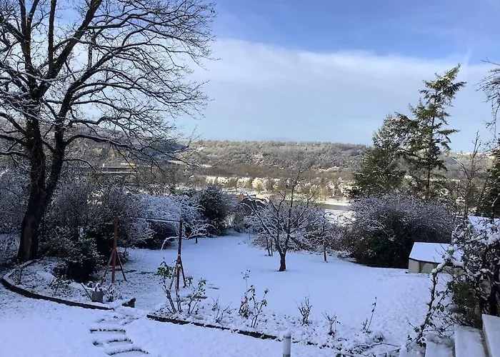 Doppelzimmer In Der Naturpark Rheinblick, Ruhig, Aussicht, Pool Apartmán Koblenc