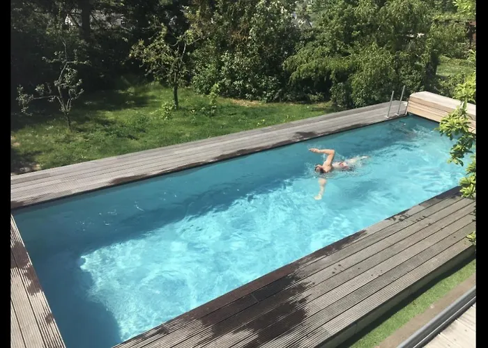 Doppelzimmer In Der Naturpark Rheinblick, Ruhig, Aussicht, Pool Apartmán *
